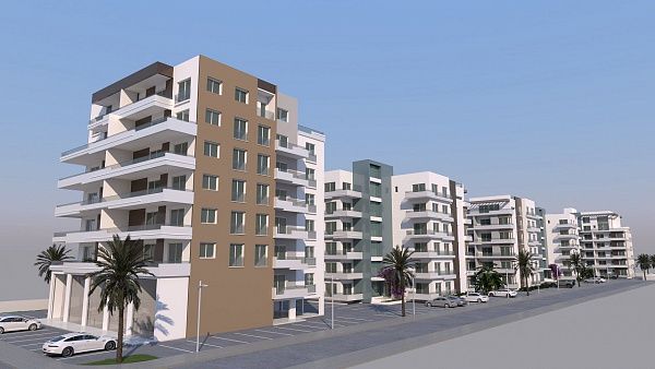 4-комнатные апартаменты 123 м2 с террасой 13 м2 в 950 метрах от песчаного пляжа