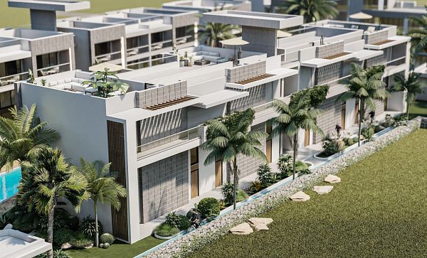 Квартира 2+1 Penthouse 160 м2 с верхней террасой 65 м2  в красивом комплексе в Каршияке