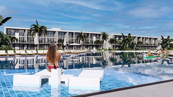 Квартира 3+1 Duplex (174 м2) с балконом  (29 м2) в новом комплексе в Боазе 