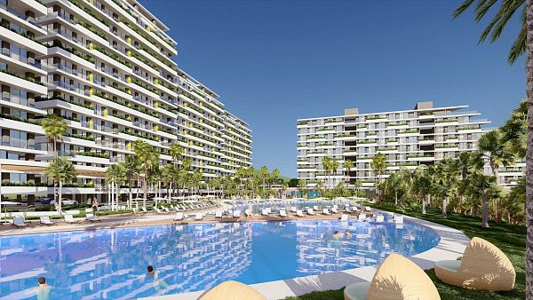 Студия 41 м2 в 600 метрах от пляжа Лонг-Бич