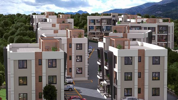 4-комнатные апартаменты 120 м2 с террасой на крыше 