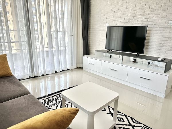 2-комнатные апартаменты 62м2 с террасой 22м2 в курортном комплексе