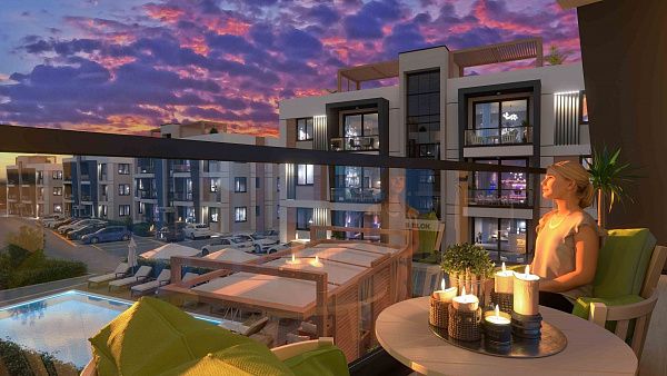 4-комнатные апартаменты 120 м2 с террасой на крыше 