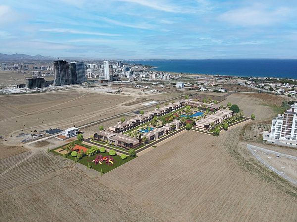 2-комнатный loft-пентхаус 99 м2 с террасой на крыш 68 м2 в Искеле