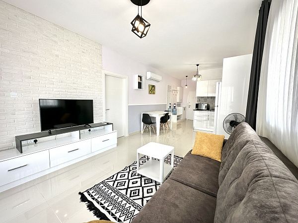 2-комнатные апартаменты 62м2 с террасой 22м2 в курортном комплексе