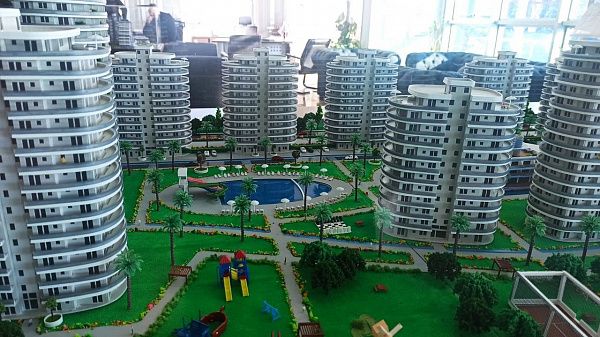 Квартира 1+1 (86 м2) с террасой в элитном комплексе в  800 м от пляжа long beach