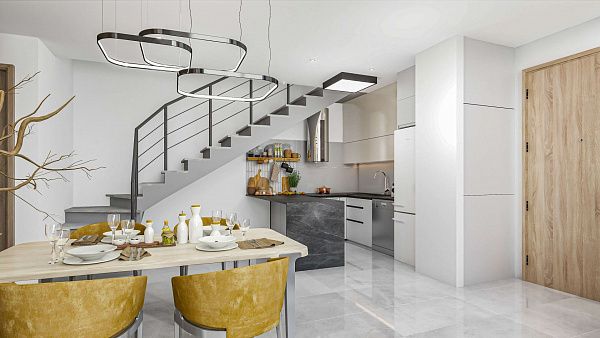 3-комнатные апартаменты loft 105 м2 с террасой 20 м2