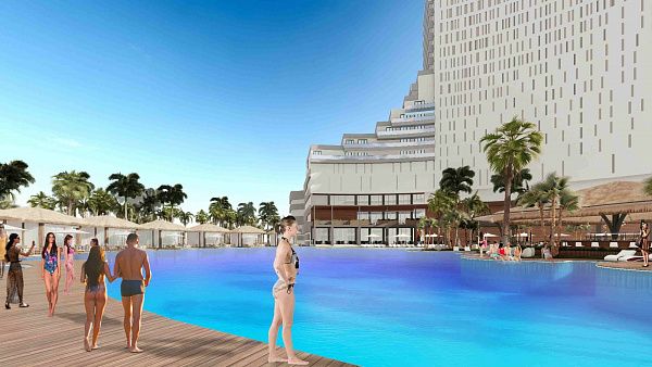 2-комнатные апартаменты 50 м2 с террасой 13 м2 в большом и красивом комплексе