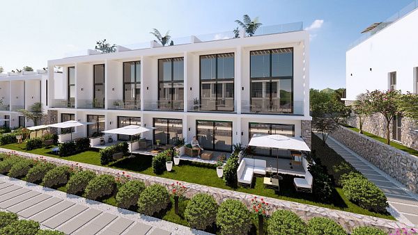 Квартира Penthouse 2+1 Loft 80 м2 в новом комплексе в Бахчели