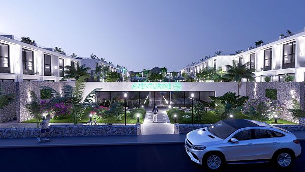 Студия 44 м2 с террасой 8 м2 в Бахчели