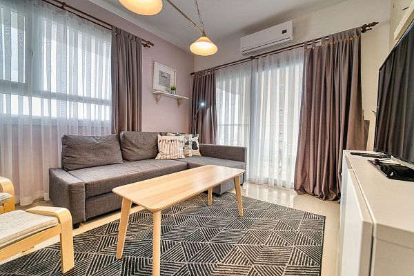 2-комнатные апартаменты 60 м2 + 11 м2 балкон В СПА-комплексе в 600 метрах от песчаного пляжа