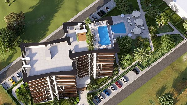 Квартира 2+1 Loft 84 м2 в 450 метрах от пляжа "Long Beach"