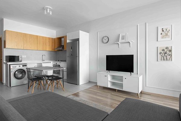 Студия penthouse 34 м2 с террасой на крыше 20 м2 в 350 метрах от моря!
