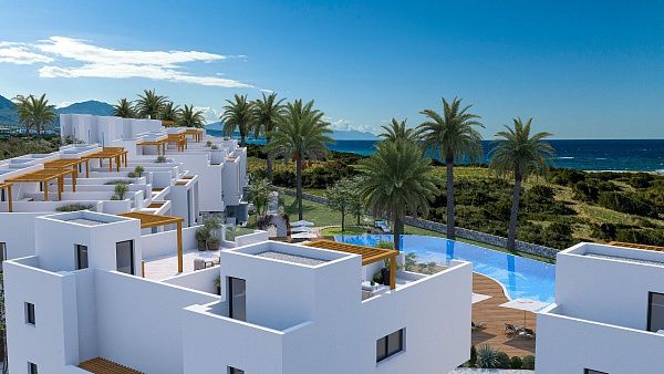 Квартира 1+1 Penthouse Duplex 80 м2 c двумя террасами в новом комплексе в Татлысу