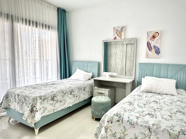 2-комнатные апартаменты 62м2 с террасой 22м2 в курортном комплексе