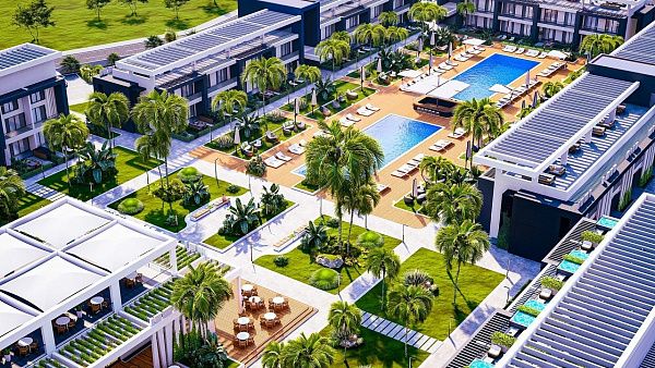 Квартира 1+1 ( 105 м2) в 150 метрах от песчаного пляжа