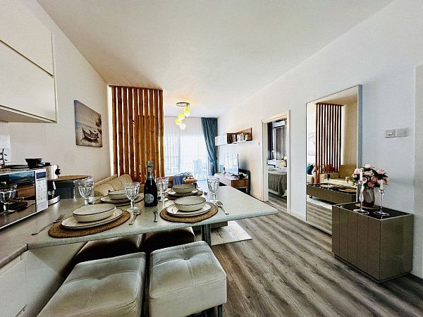 2-комнатные апартаменты 65 м2 с террасой 15 м2 в курортном комплексе