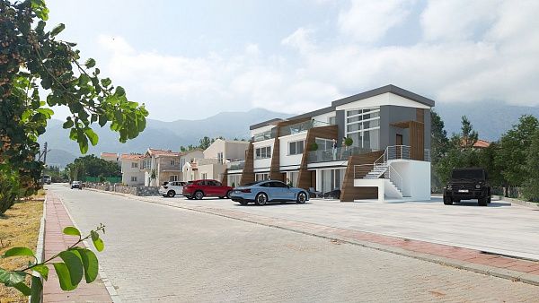 2-х комнатные апартаменты 63 м2 небольшом и уютном комплексе в Алсанджаке