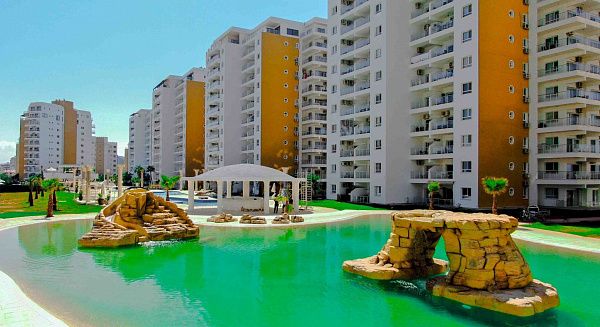 Студия 42 м2 с террасой 8 м2 в курортном комплексе