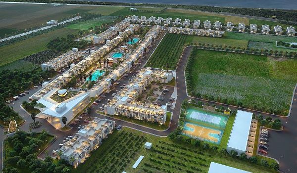 2-комнатные апартаменты 60 м2 с садом рядом с пляжем  Лонг-Бич