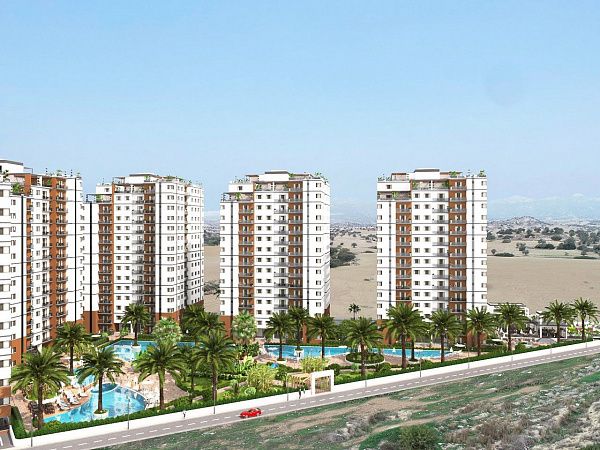 Студия 32м2 в новом комплексе в Боазе