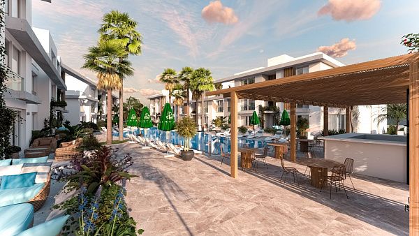 3-комнатные апартаменты loft 125 м2 с террасой в Енибоазичи