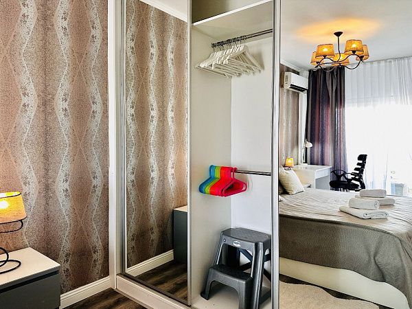 2-комнатные апартаменты 65 м2 с террасой 15 м2 в курортном комплексе