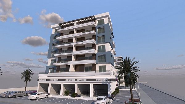4-комнатные апартаменты 123 м2 с террасой 13 м2 в 950 метрах от песчаного пляжа