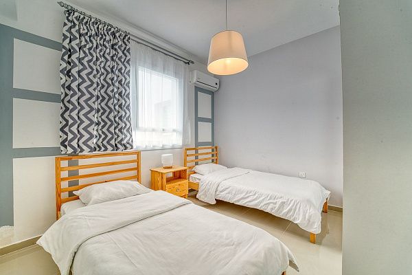 3-комнатные апартаменты 79 м2 с балконом 15 м2 в СПА-комплексе в 600 метрах от песчаного пляжа