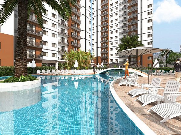 Студия 32м2 в новом комплексе в Боазе