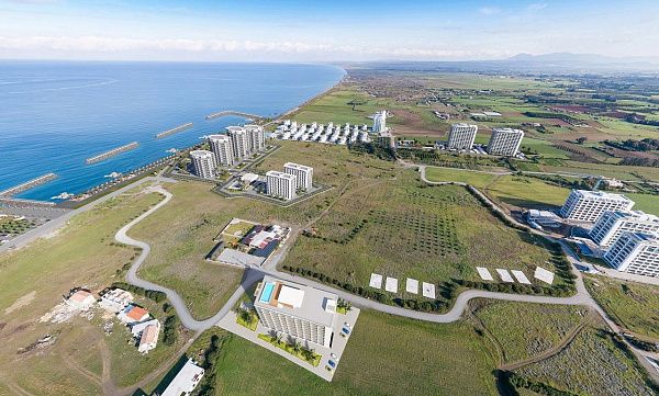 Студия 30 м2 в новом комплексе  в 250 метрах от пляжа
