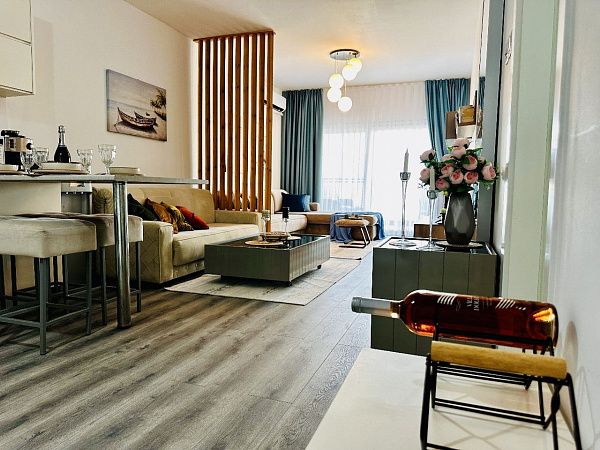 2-комнатные апартаменты 65 м2 с террасой 15 м2 в курортном комплексе