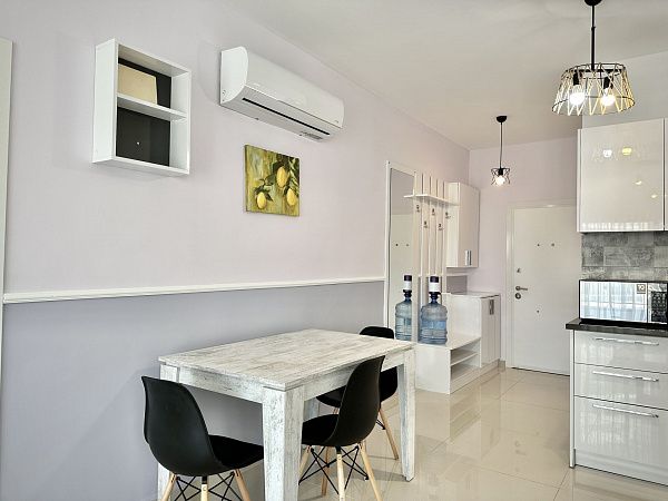 2-комнатные апартаменты 62м2 с террасой 22м2 в курортном комплексе