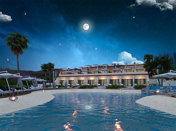 2-комнатные апартаменты 60 м2 в роскошном комплексе у моря